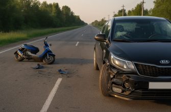 Мужчина на мопеде погиб в аварии